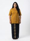 Handloom Cotton Embroidary Lungi